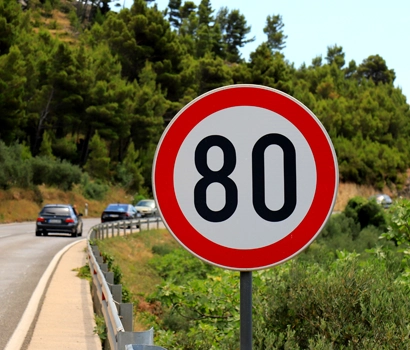 Respect des limitations de vitesse