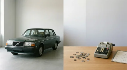 Comparaison visuelle entre une voiture ancienne et une récente illustrant le choix de l'assurance automobile au tiers