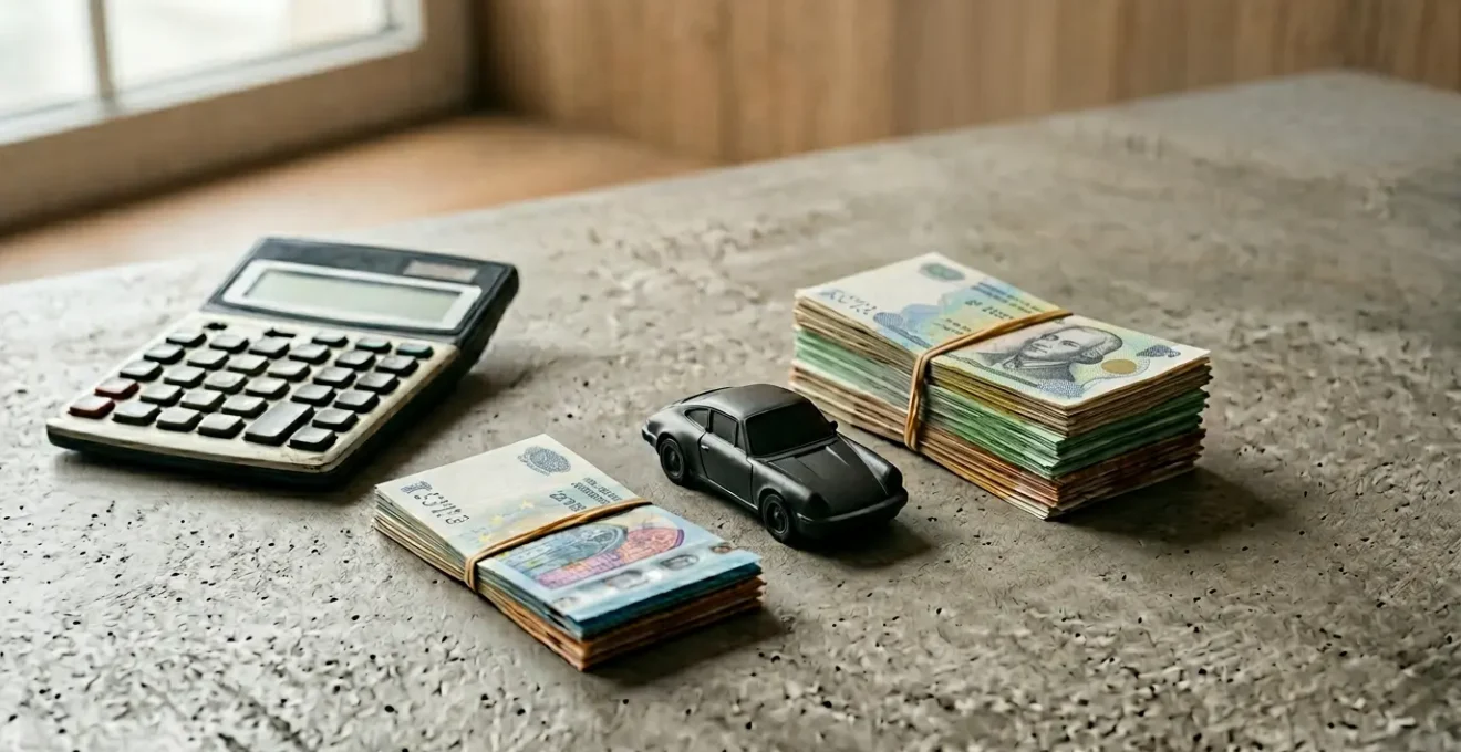 Concept d'optimisation financière pour l'assurance automobile avec calcul de franchise