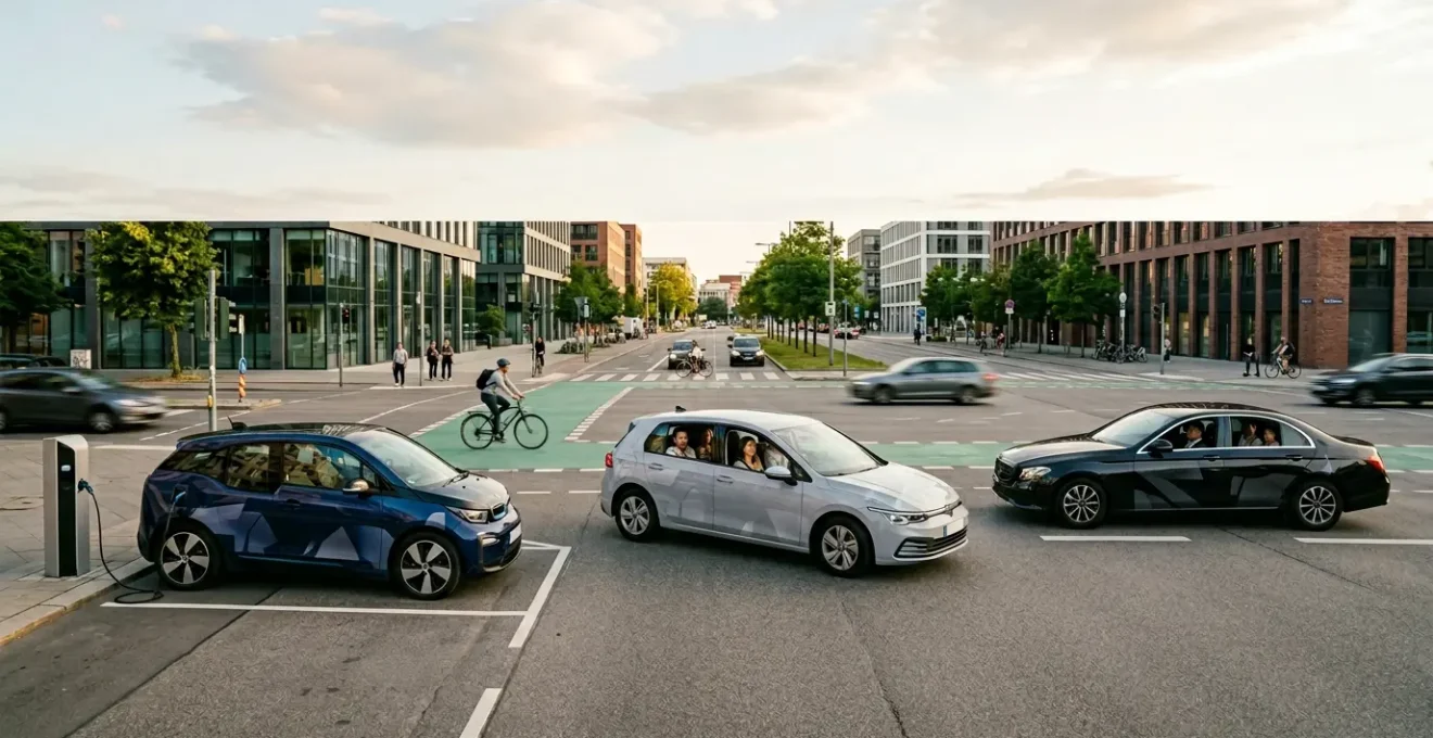Comparaison des solutions de mobilité partagée en milieu urbain