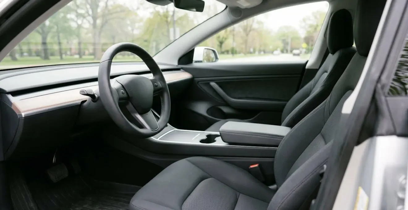 Représentation symbolique de la distance de sécurité entre le conducteur et le volant